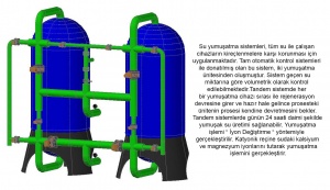 Endüstriyel Yüzey Borulamalı Tandem ve Triplex Su Yumuşatma Sistemleri